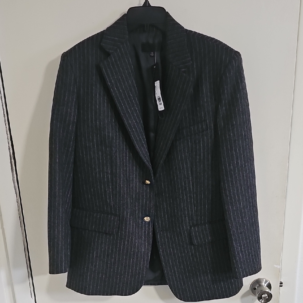 Nili Lotan Black and White Sport Coat